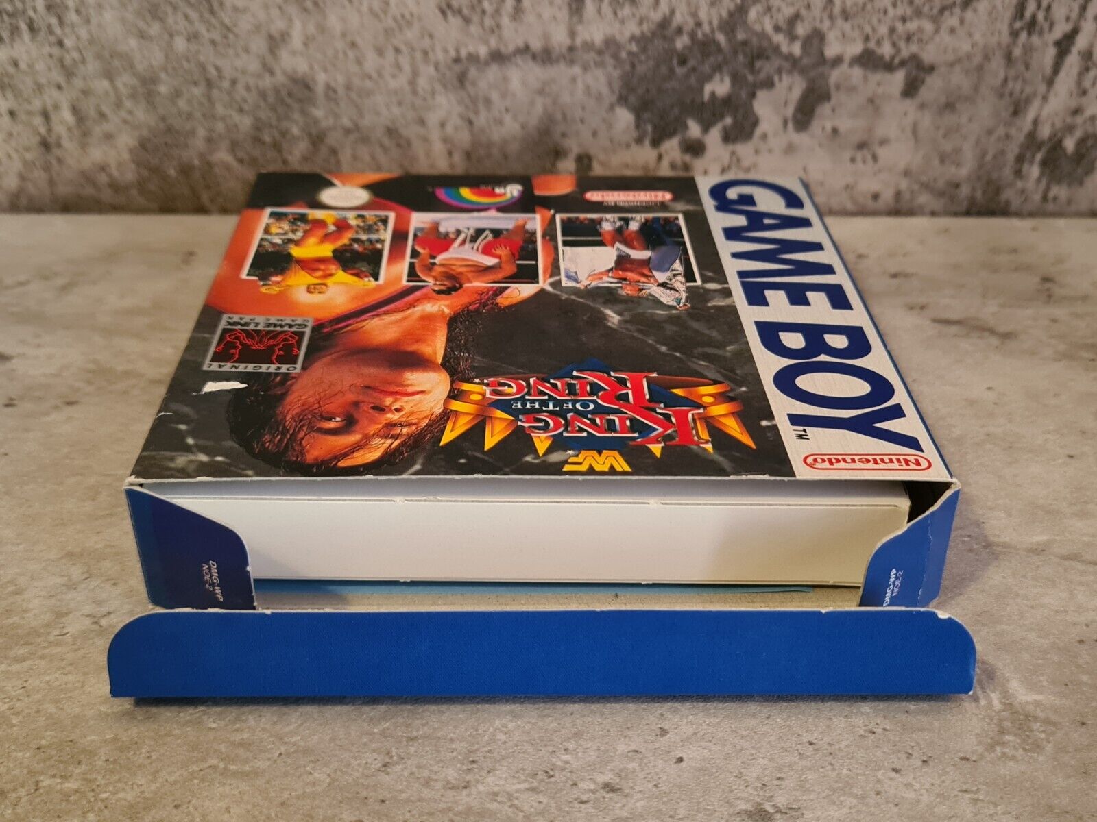 Nintendo Game Boy Classic WWF King of the Ring mit OVP und Anleitung NOE - T-Retro-Games 