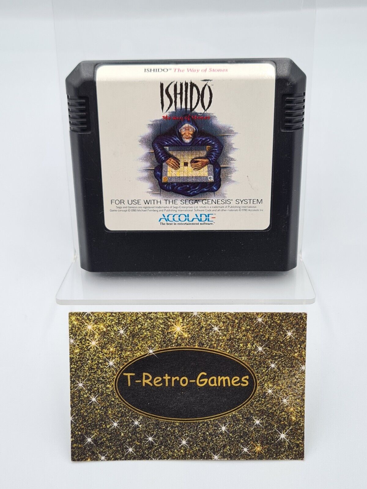 Sega Genesis Ishido The Way of Stones Modul USA - T-Retro-Games 