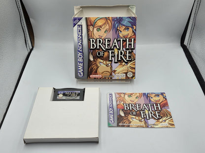 Nintendo Game Boy Advance Breath of Fire mit OVP und Anleitung EUR