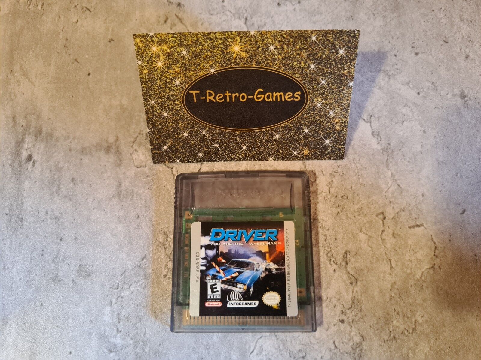 Nintendo Game Boy Color Driver You are The Wheelman USA Modul - T-Retro-Games 