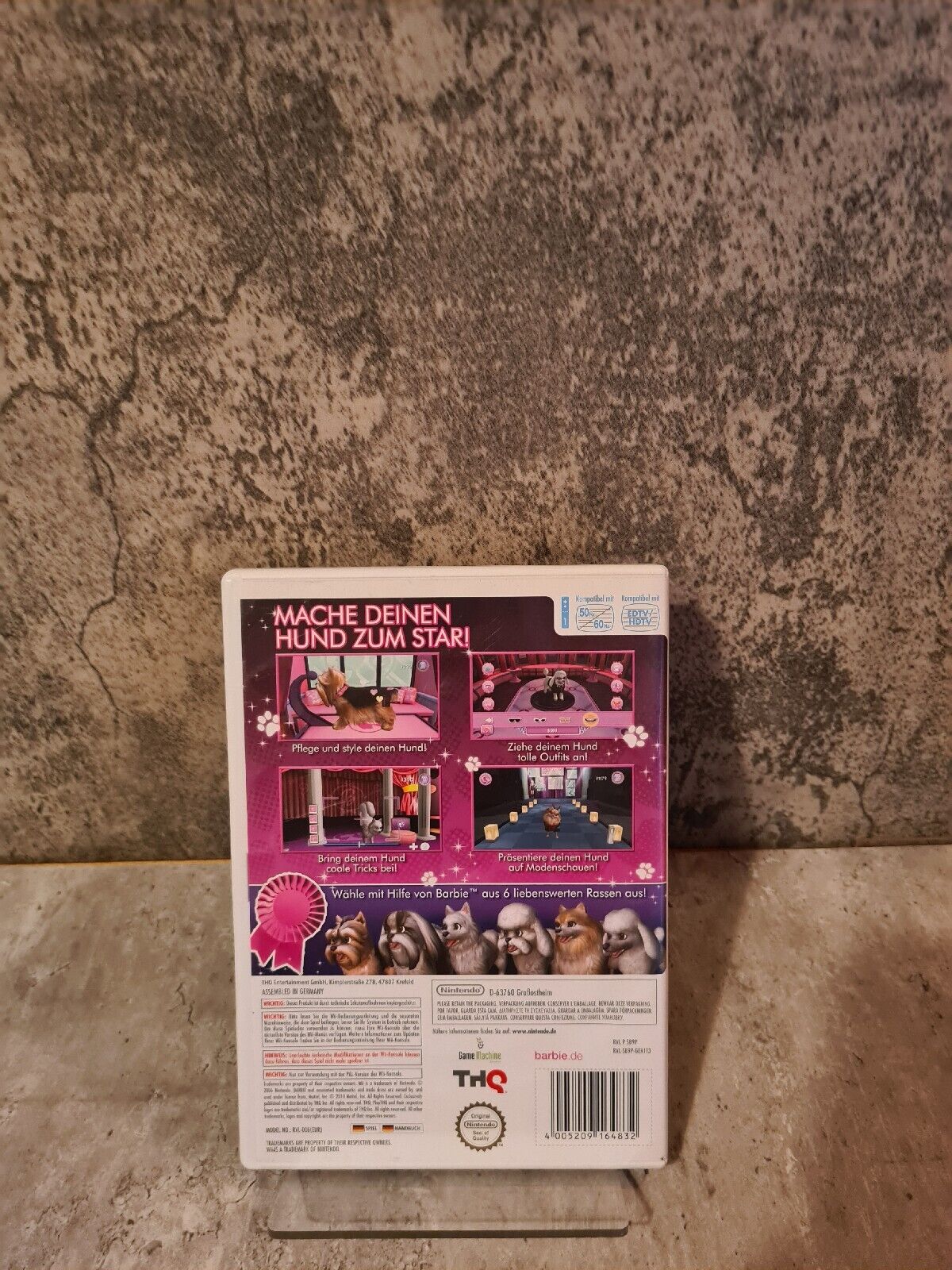 Nintendo Wii Spiel Barbie Dogs Fun & Fashion mit OVP und Anleitung GER - T-Retro-Games 