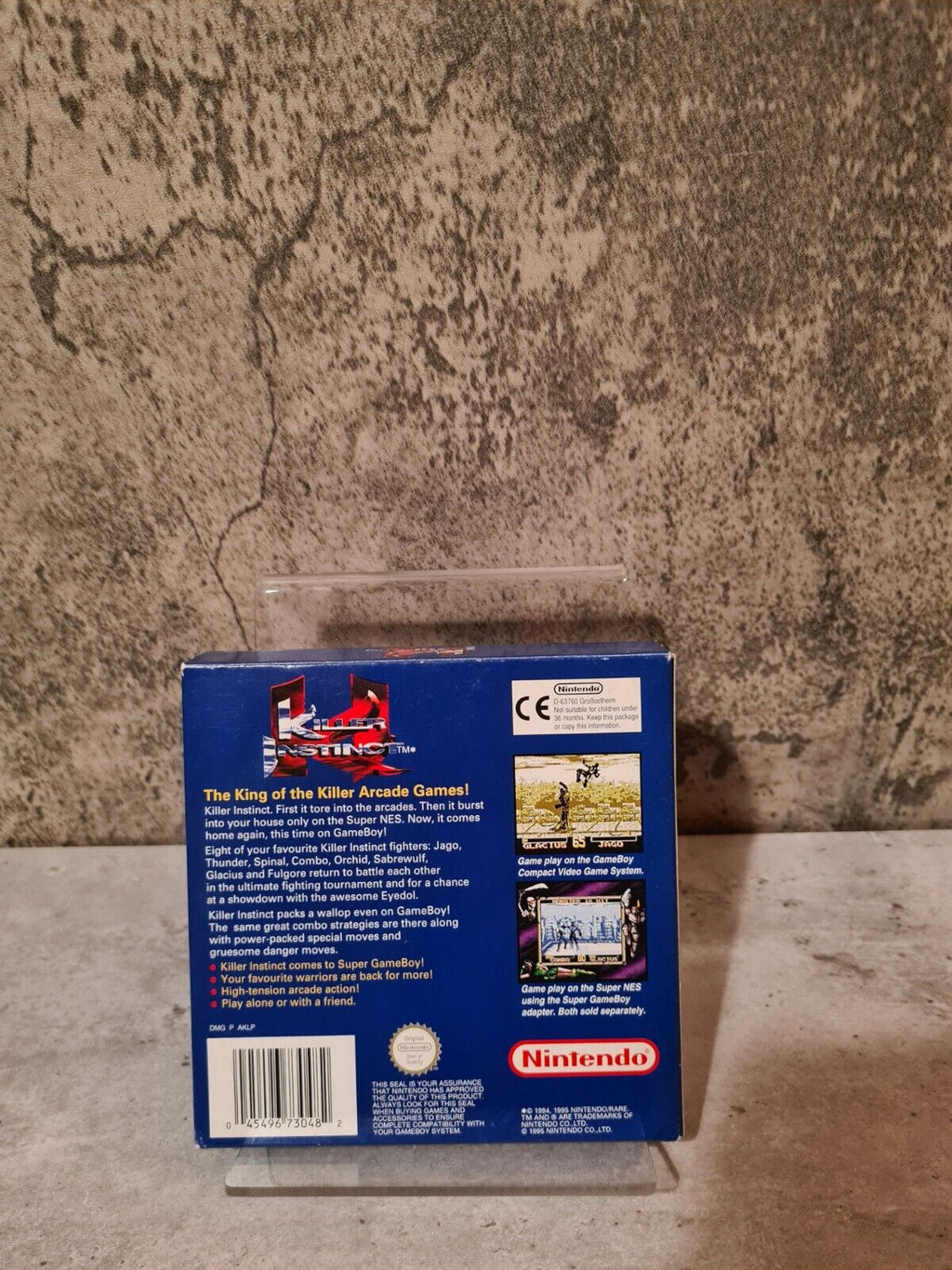 Nintendo Game Boy Classic Killer Instinct mit OVP und Anleitung GPS - T-Retro-Games 