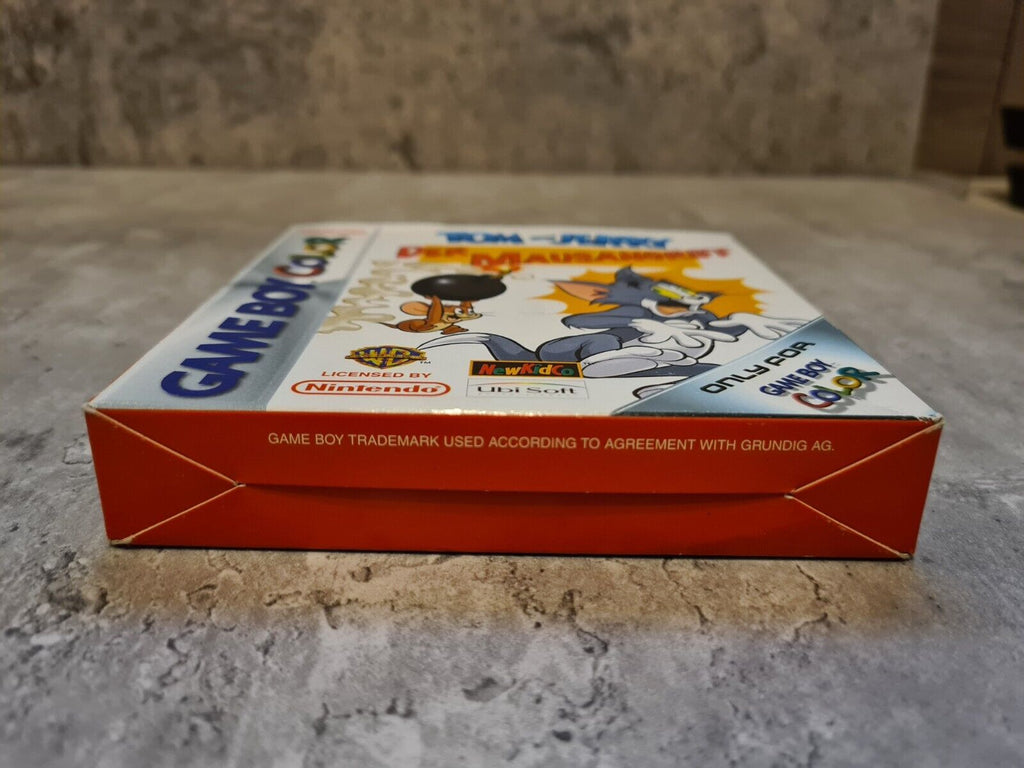Nintendo Game Boy Color Tom and Jerry Der Mausangriff + OVP und Anleitung EUR - T-Retro-Games 