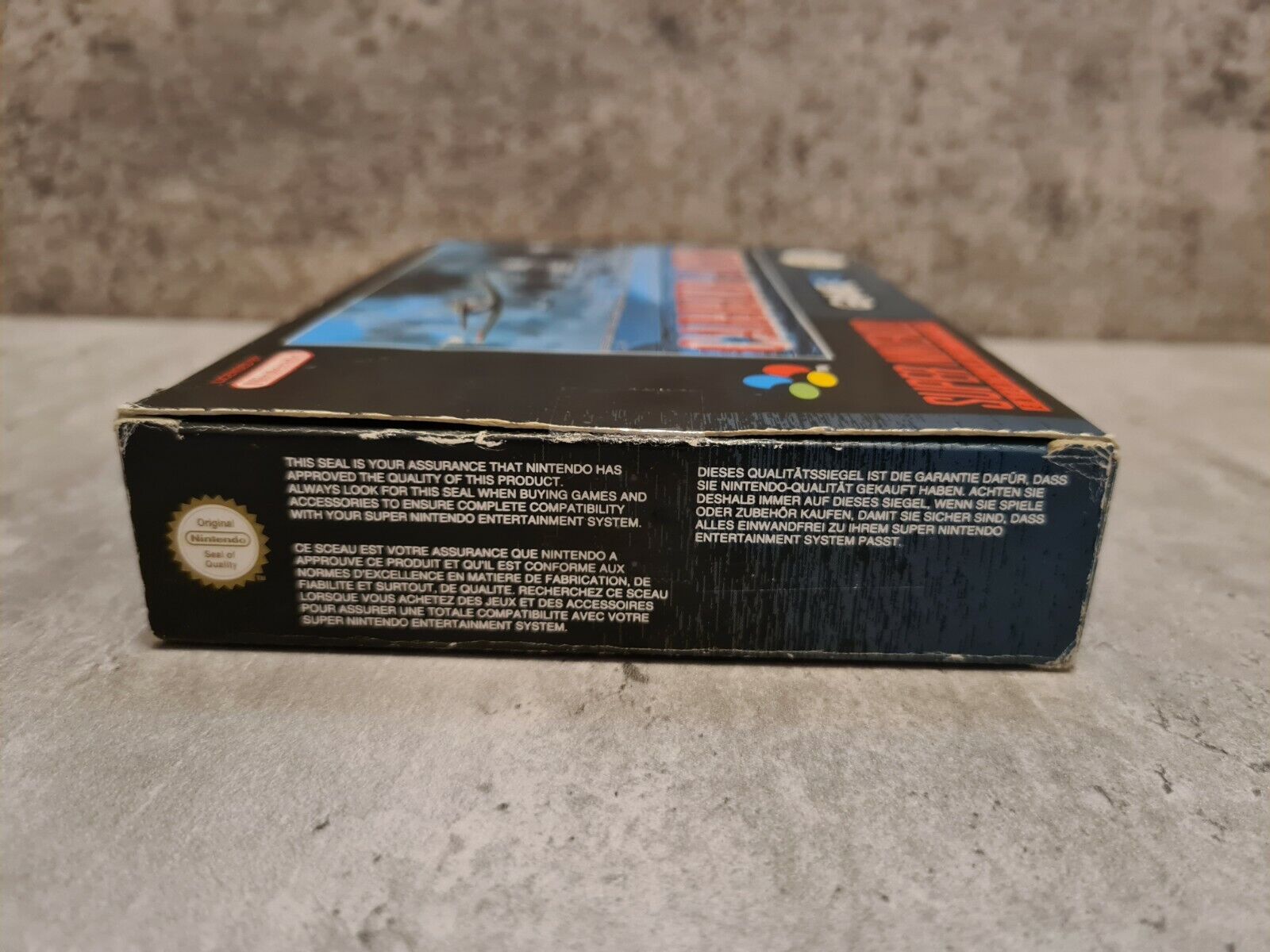 SNES Super Nintendo Carrier Aces mit OVP und Anleitung EUR - T-Retro-Games 