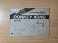 NES Donkey Kong Spielanleitung Instruction Booklet FRG