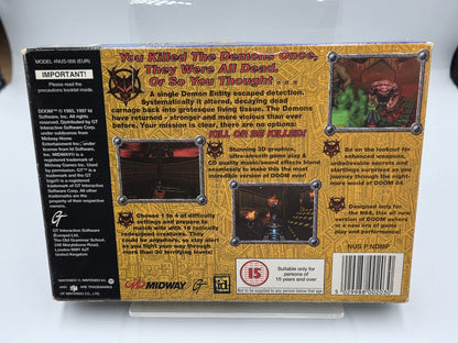 N64 Nintendo 64 Doom 64 mit OVP und Anleitung UKV