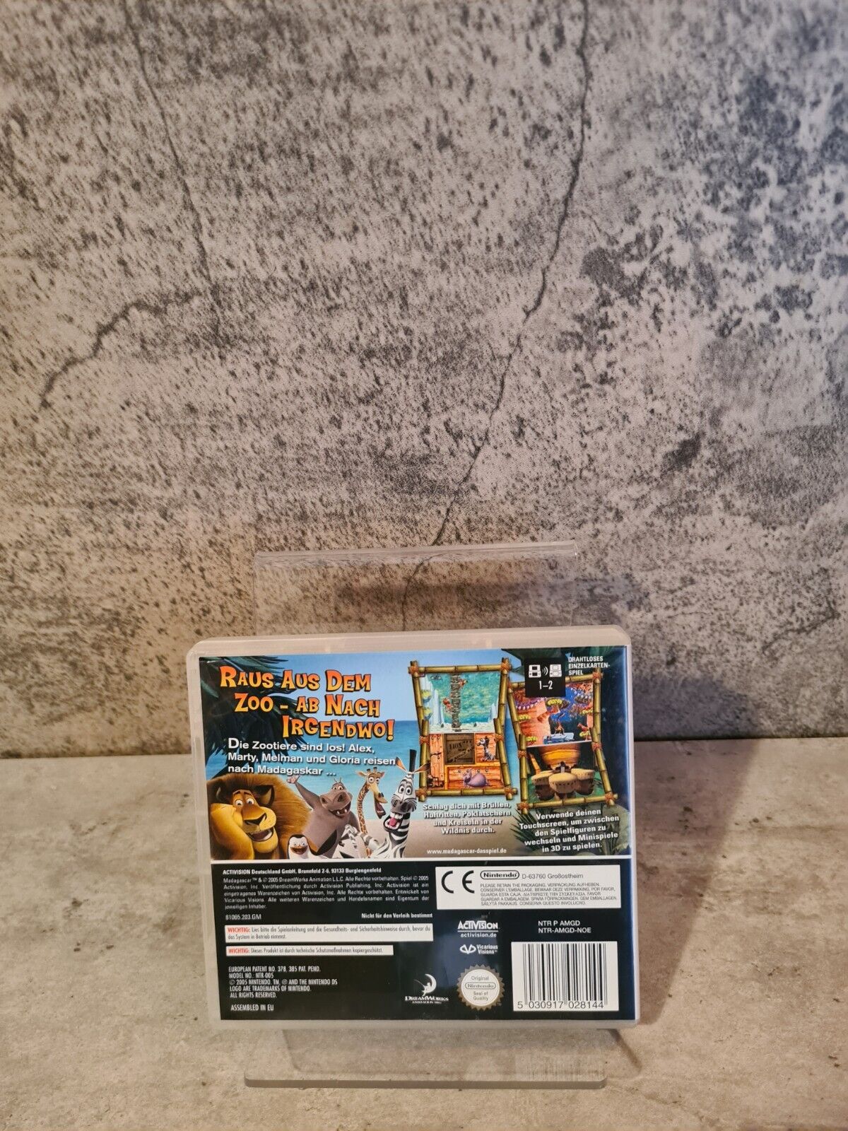 Nintendo DS Madagascar mit OVP und Anleitung NOE - T-Retro-Games 