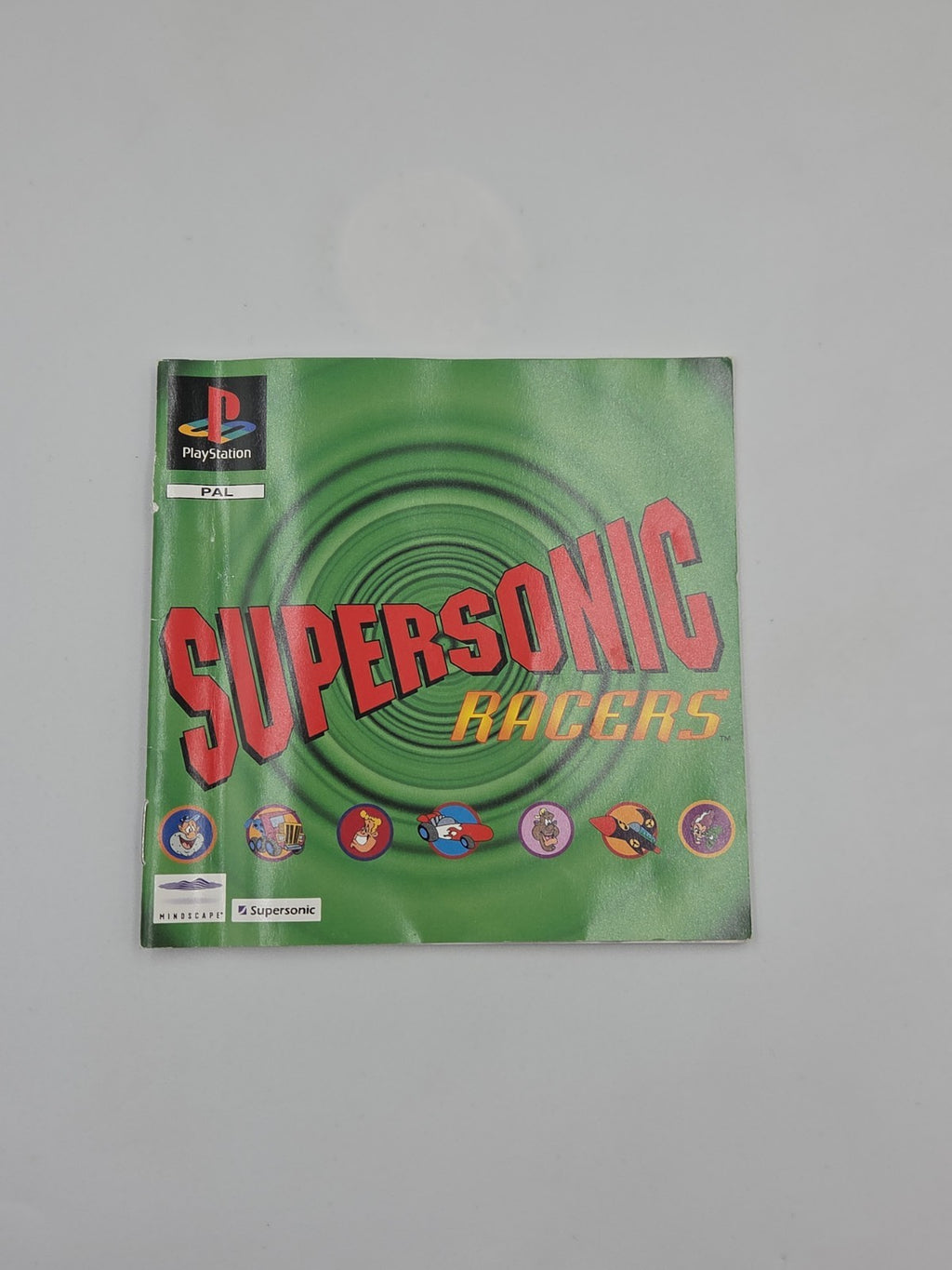 PS1 Playstation 1 Spiel Supersonic Racers mit OVP und Anleitung Deutsch