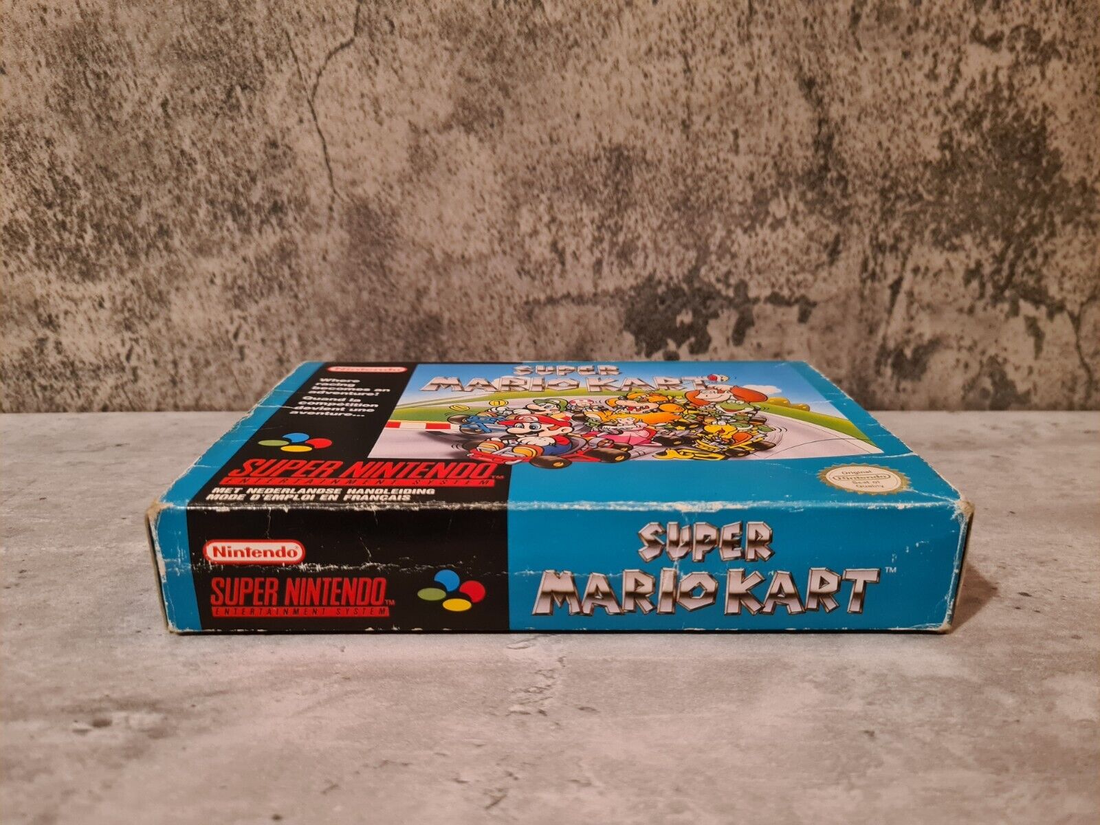 SNES Super Nintendo Super Mario Kart mit OVP und Anleitung FAH - T-Retro-Games 