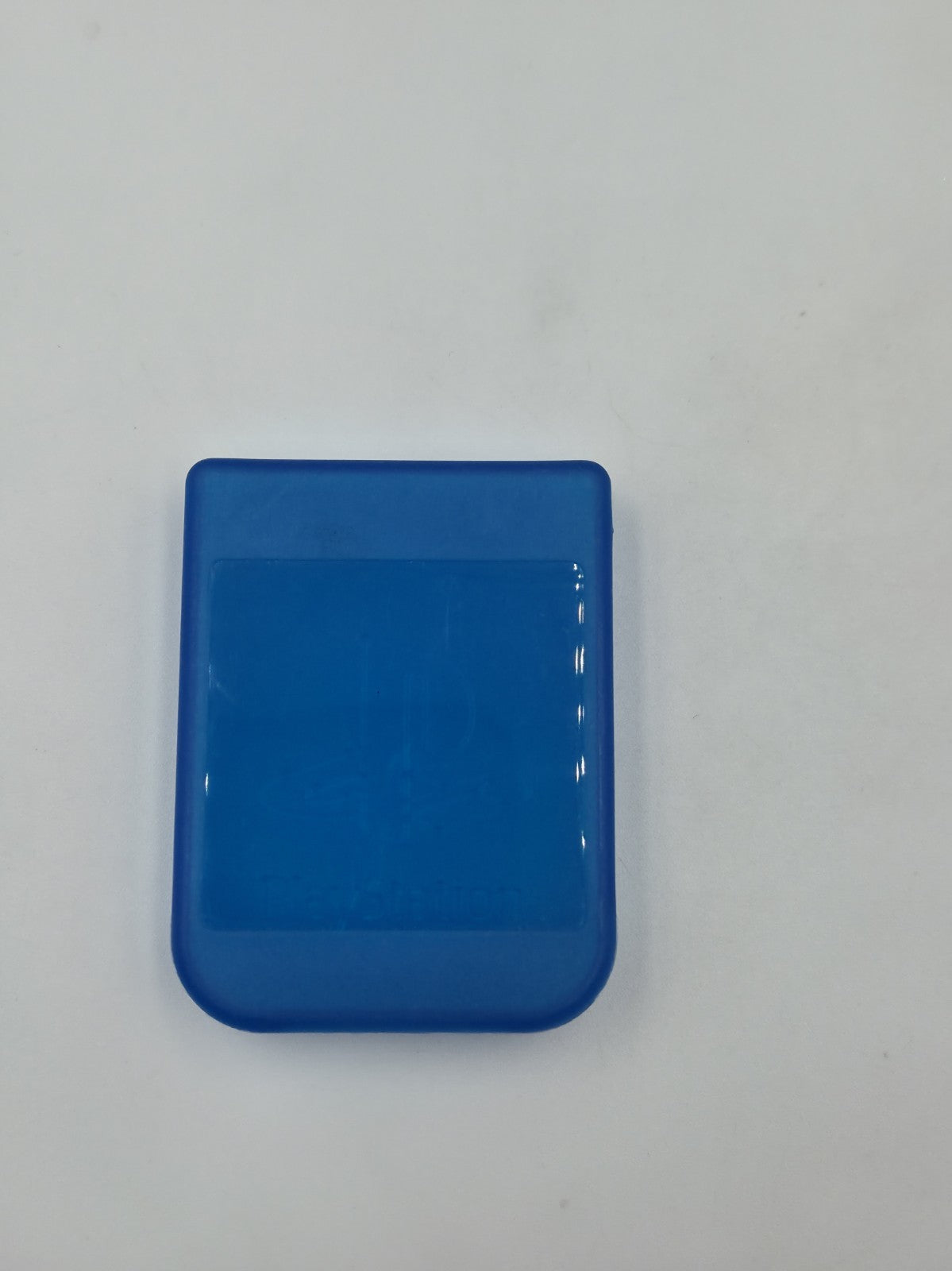 PS1 Playstation 1 Schutzhülle Blau Blue PS1 Memory Card Case