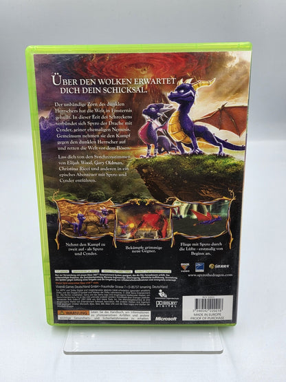 XBOX360 Spiel The Legend of Spyro Dawn of The Dragon mit OVP + Anleitung Deutsch