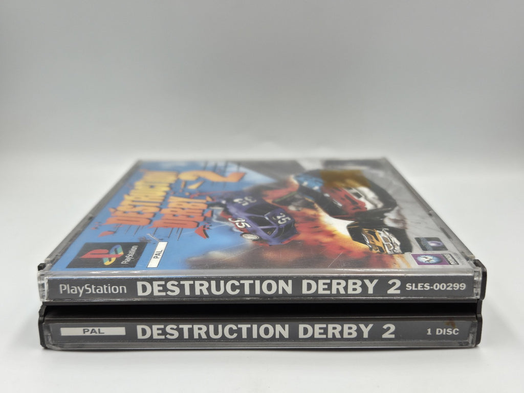PS1 Playstation 1 Spiel Destruction Derby 2 mit OVP und Anleitung Big Box 