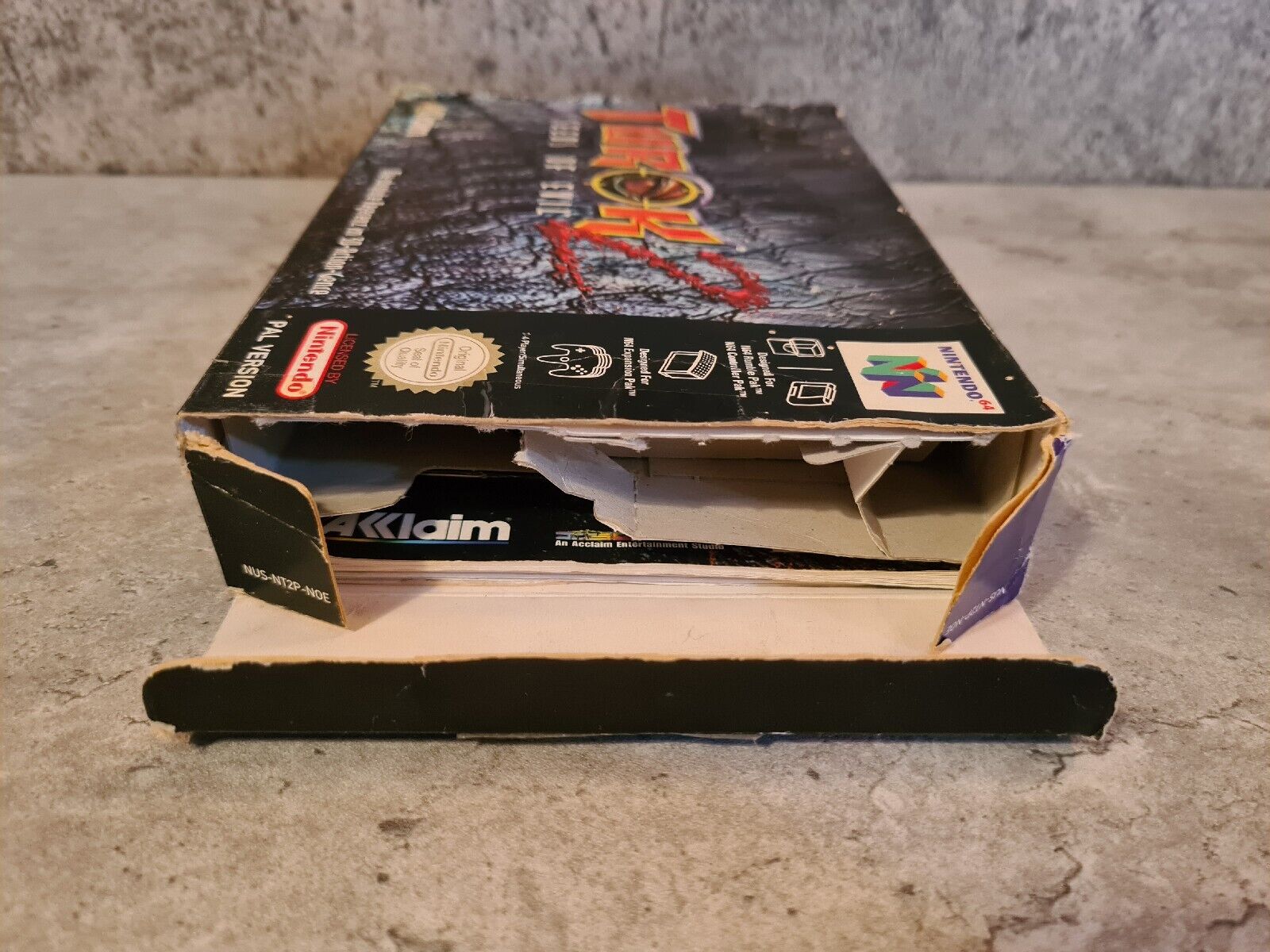 N64 Nintendo 64 Turok 2 : Seeds of Evil mit OVP und Anleitung NOE - T-Retro-Games 