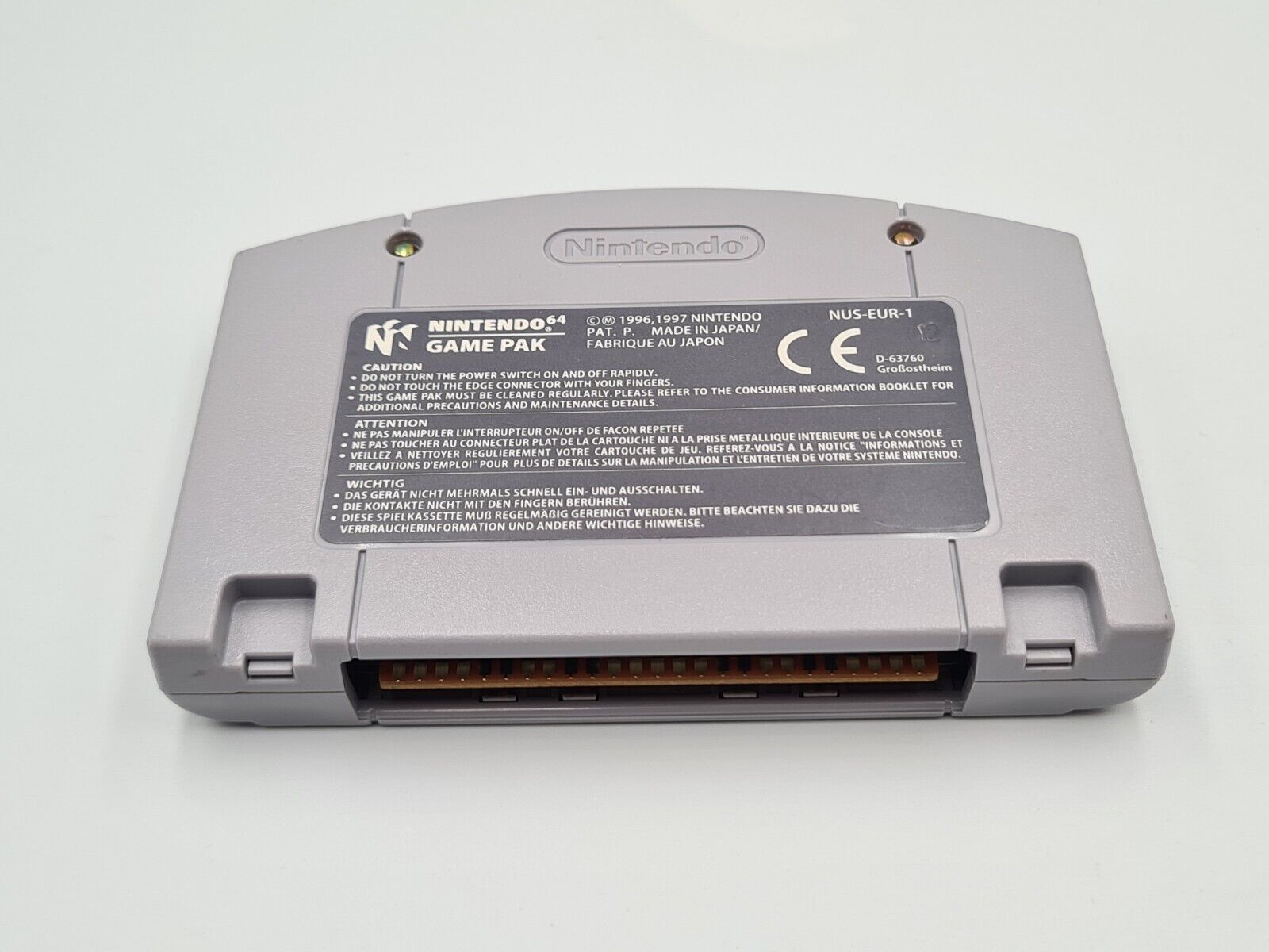 N64 Nintendo 64 Waialae Country Club mit OVP und Anleitung NOE - T-Retro-Games 
