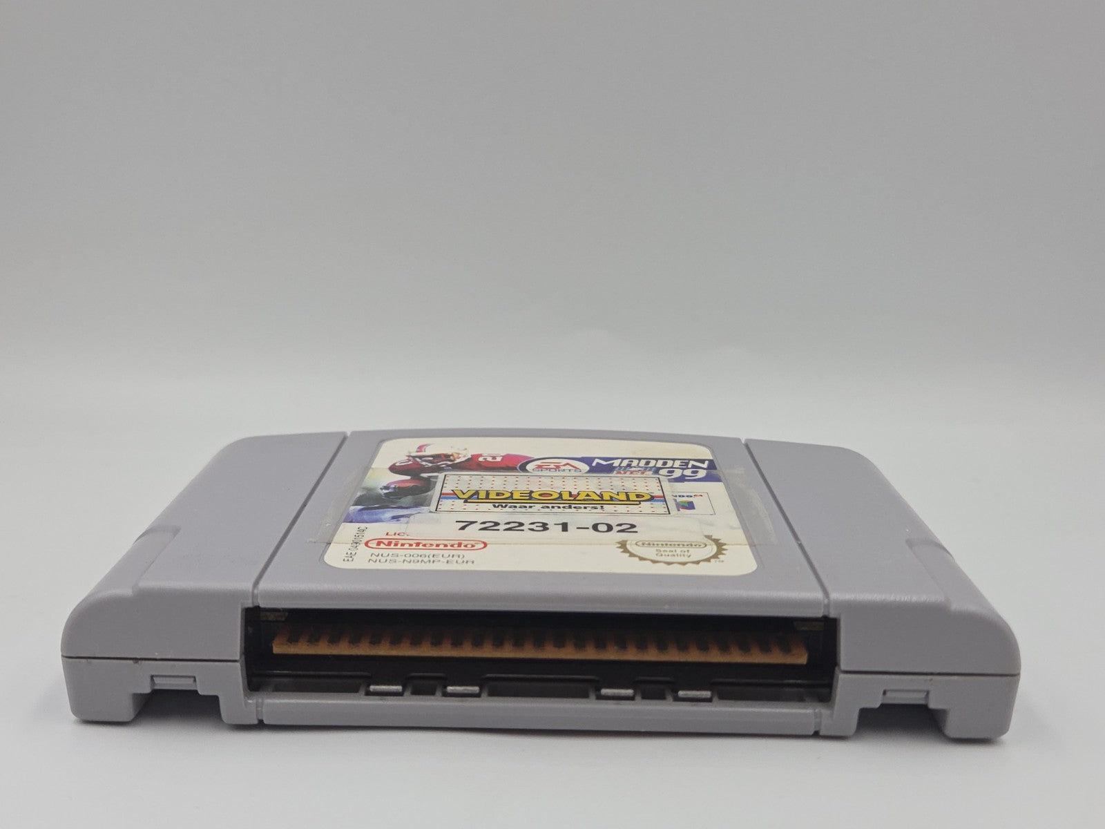 N64 Nintendo 64 Spiel Madden NFL 99 Modul EUR