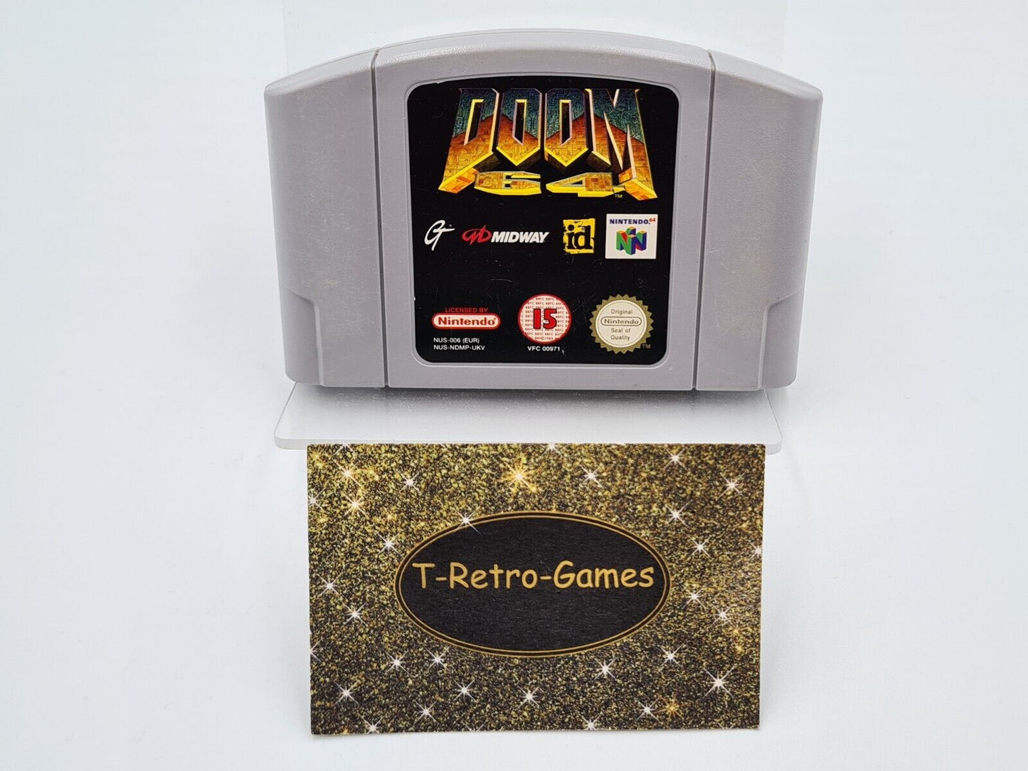 N64 Nintendo 64 Doom 64 UKV Modul - T-Retro-Games 