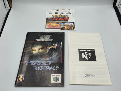 N64 Nintendo 64 Perfect Dark mit OVP und Anleitung EUR