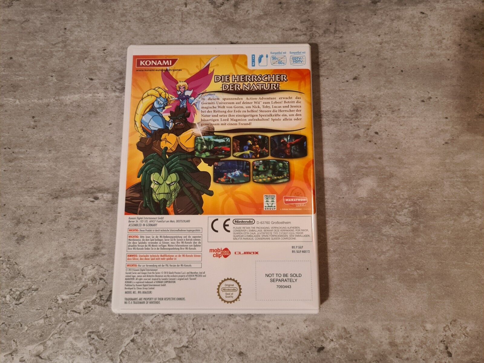 Nintendo Wii Gormiti mit OVP und Anleitung + Figur Big Box - T-Retro-Games 