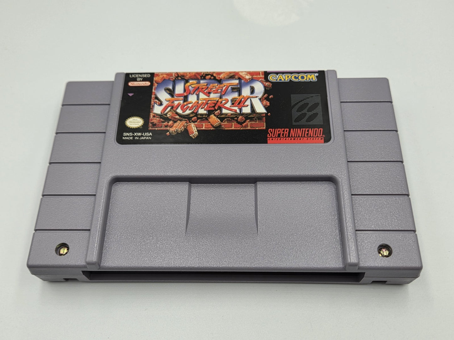 SNES Super Nintendo Super Street Fighter II mit OVP und Anleitung NTSC-USA