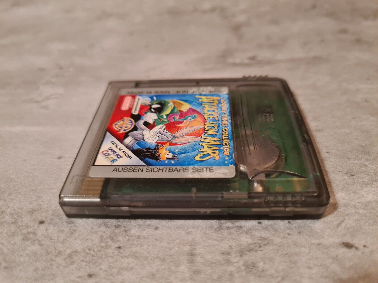 Nintendo Game Boy Color Looney Tunes Collector Attacke Vom Mars Modul NOE - T-Retro-Games 