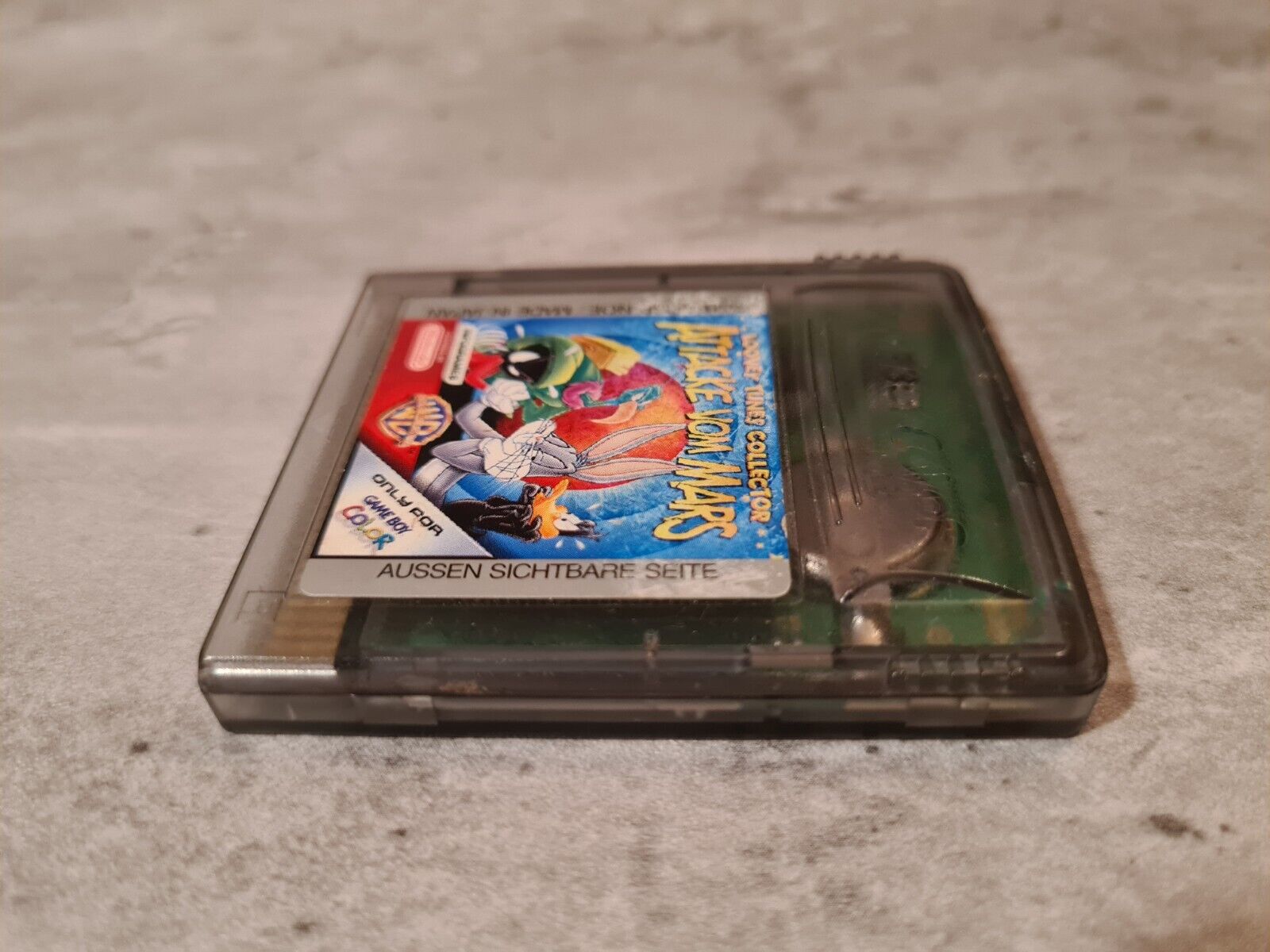 Nintendo Game Boy Color Looney Tunes Collector Attacke Vom Mars Modul NOE - T-Retro-Games 