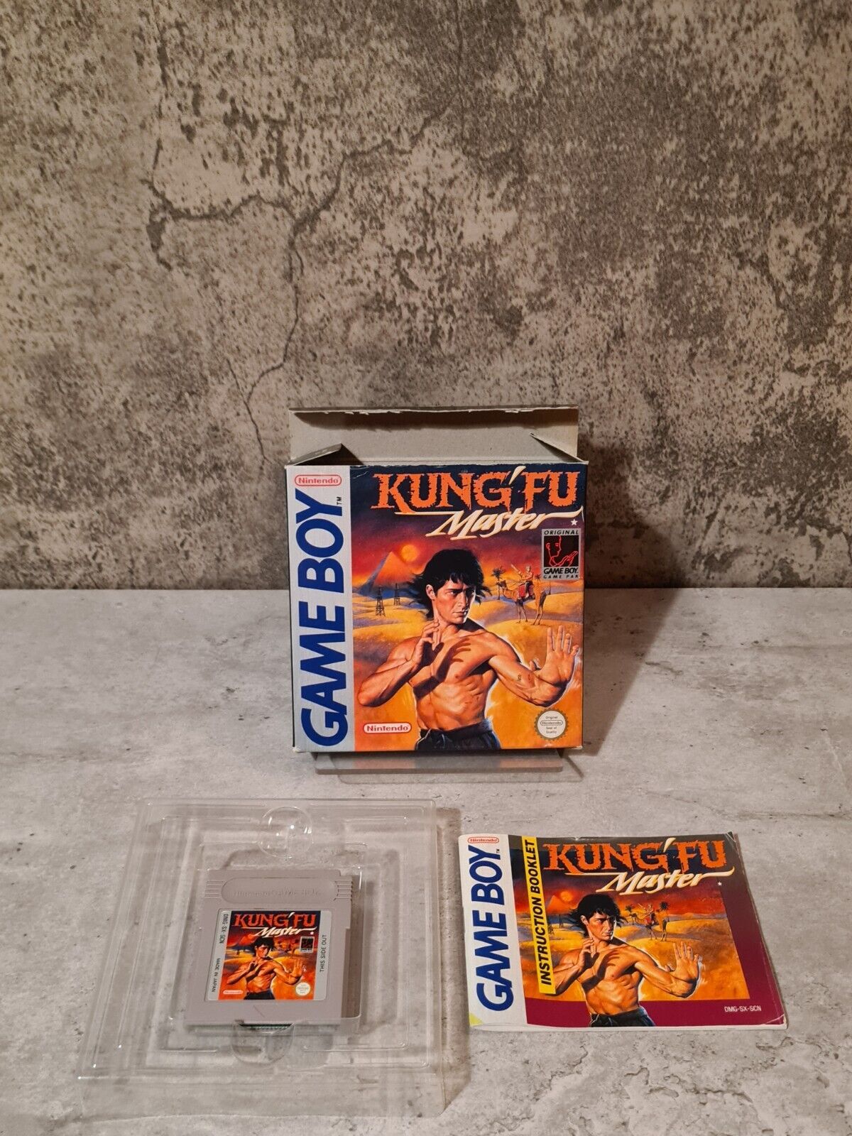 Nintendo Game Boy Classic Kung Fu Master mit OVP und Anleitung SCN - T-Retro-Games 