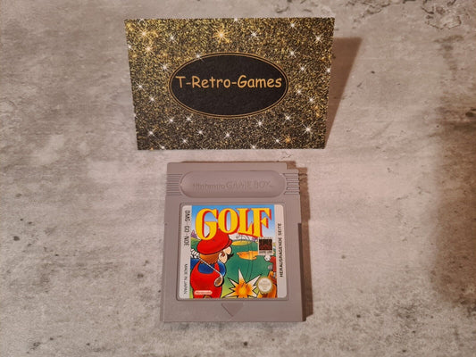Nintendo Game Boy Classic Spiel Golf Modul EUR - T-Retro-Games 