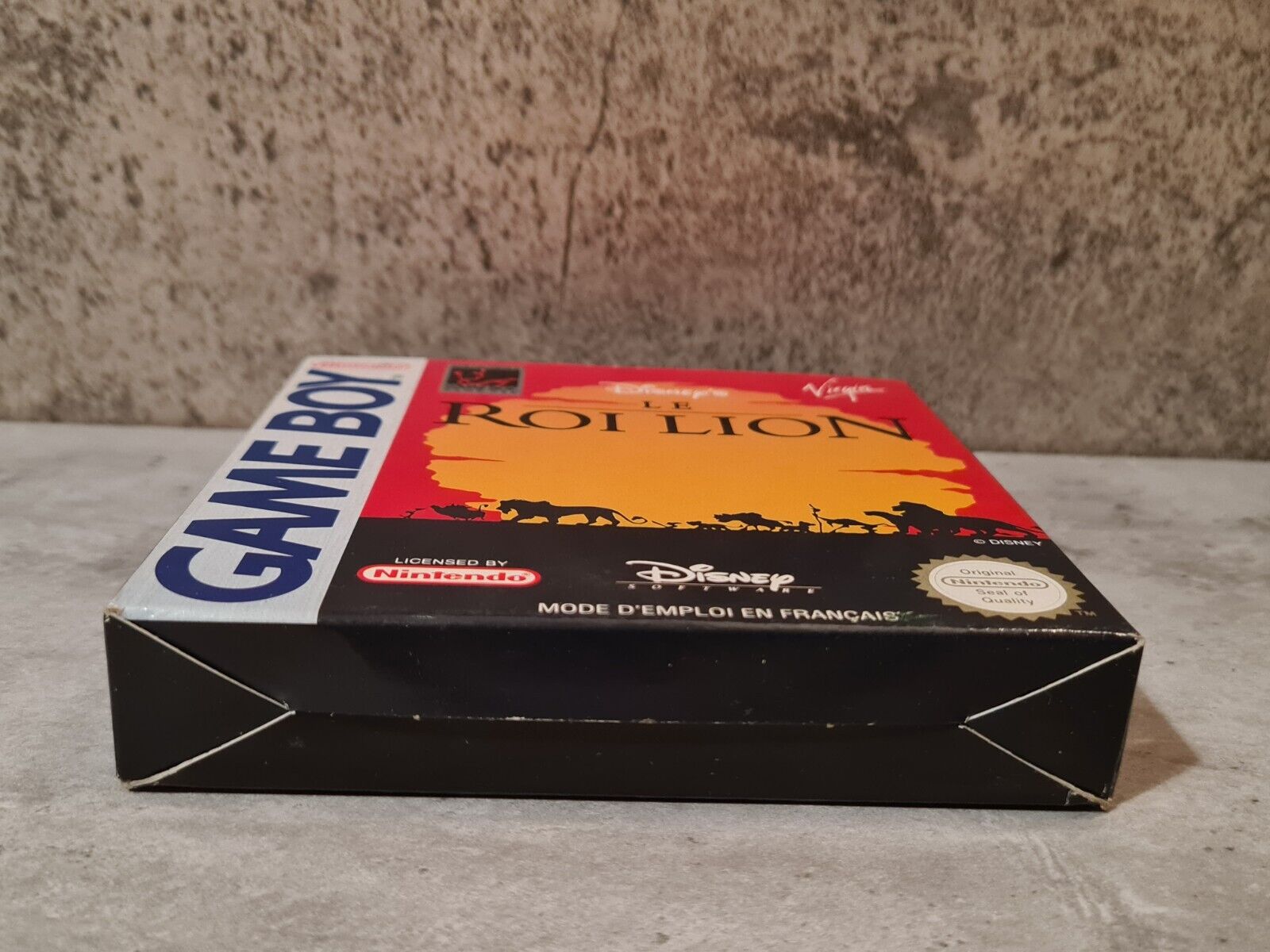 Nintendo Game Boy Classic Spiel Disney's Le Roi Lion mit OVP und Anleitung FRA - T-Retro-Games 