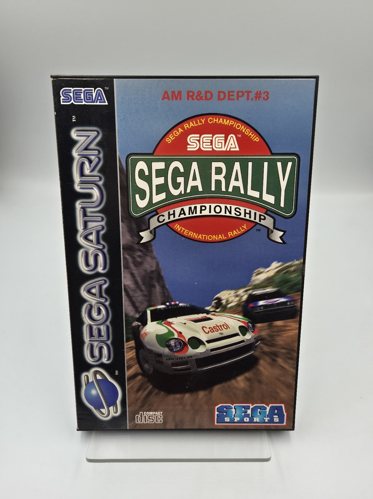 Sega Saturn Spiel Sega Rally Championship mit OVP und Anleitung Multi Language 