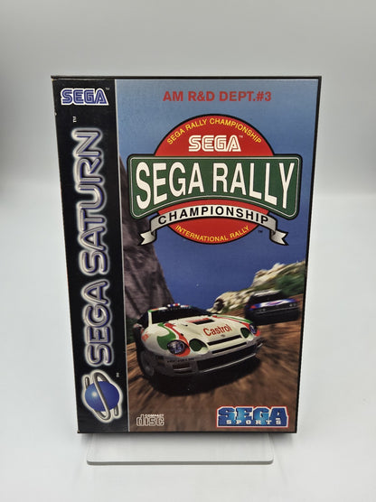 Sega Saturn Spiel Sega Rally Championship mit OVP und Anleitung Multi Language 