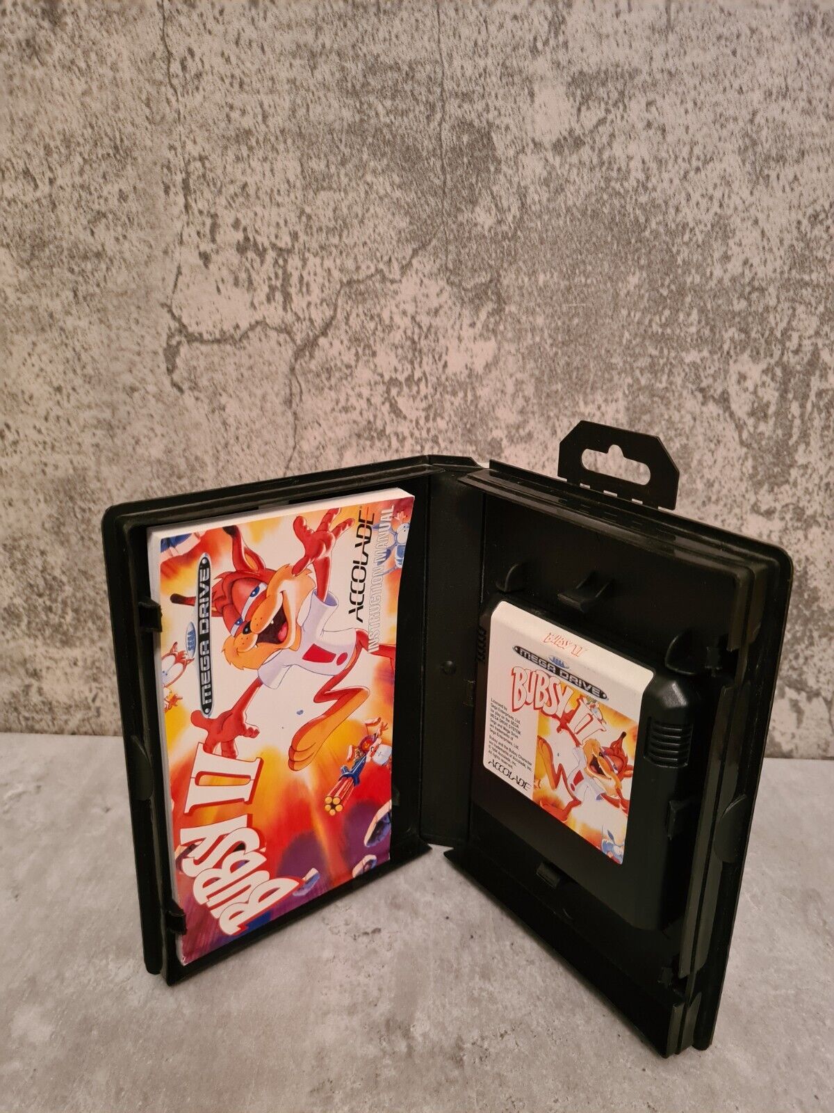 Sega Mega Drive Spiel Bubsy II mit OVP und Anleitung Multi Language - T-Retro-Games 