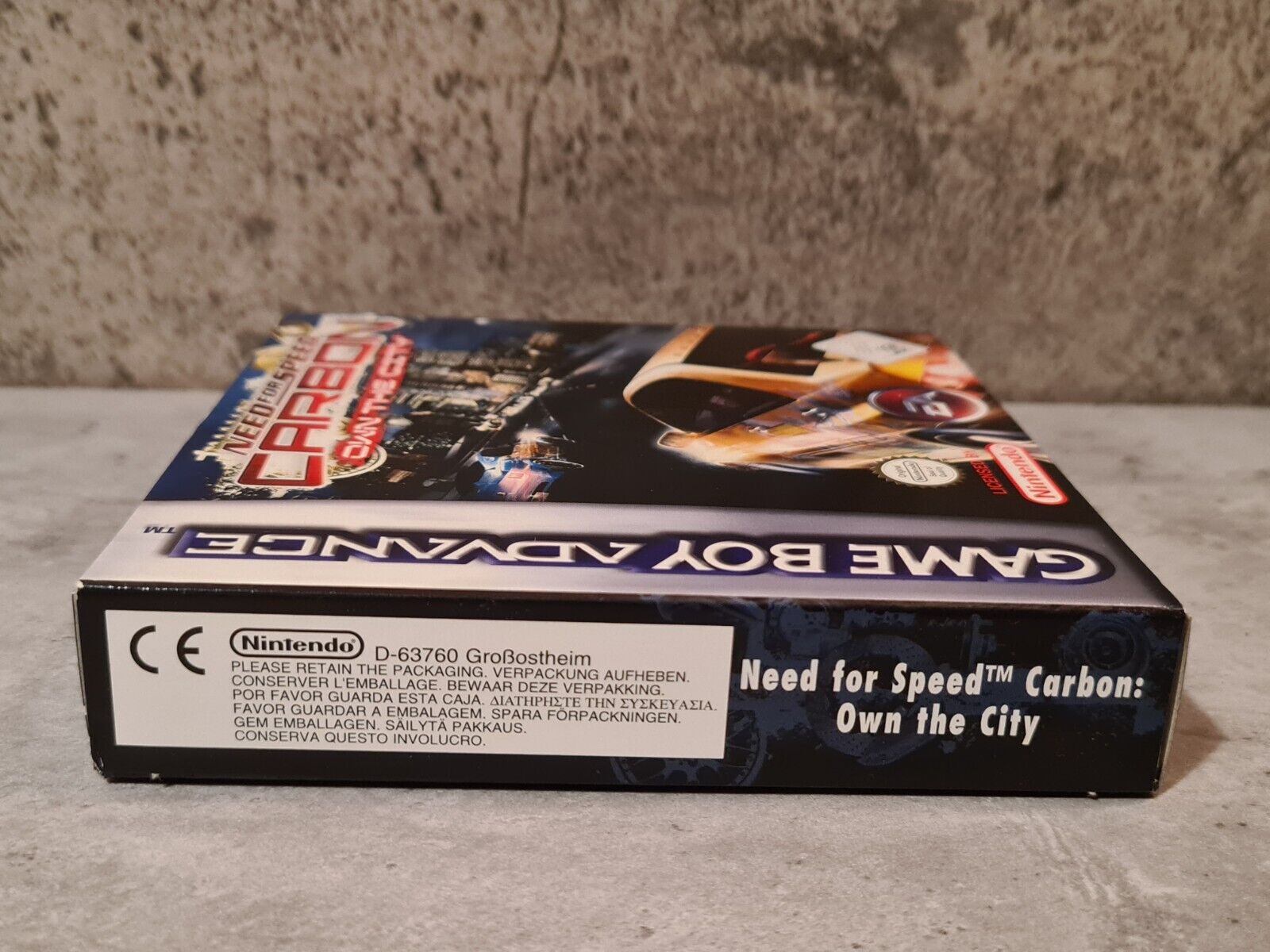 Gameboy Advance Need for Speed Carbon Own The City mit OVP und Anleitung NOE - T-Retro-Games 