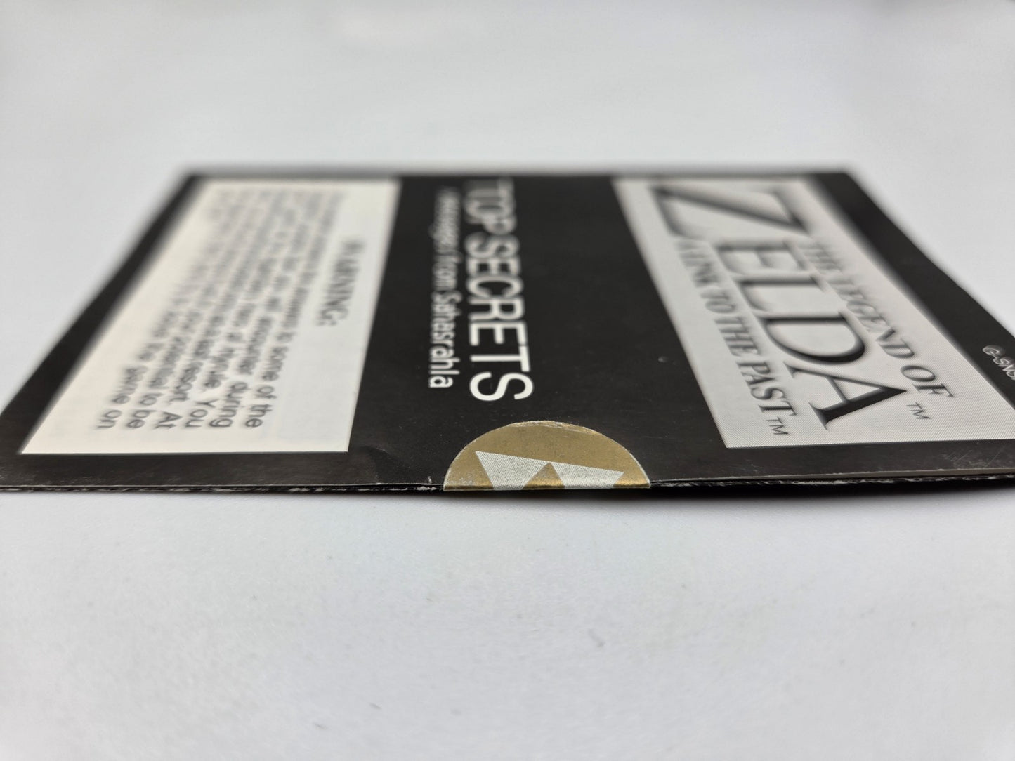 SNES The Legend of Zelda A Link To The Past Top Secrets UKV New Unused Sealed