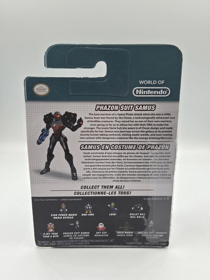  World of Nintendo Collectible Figur Figurine Phazon Suit Samus  Neu New Sealed