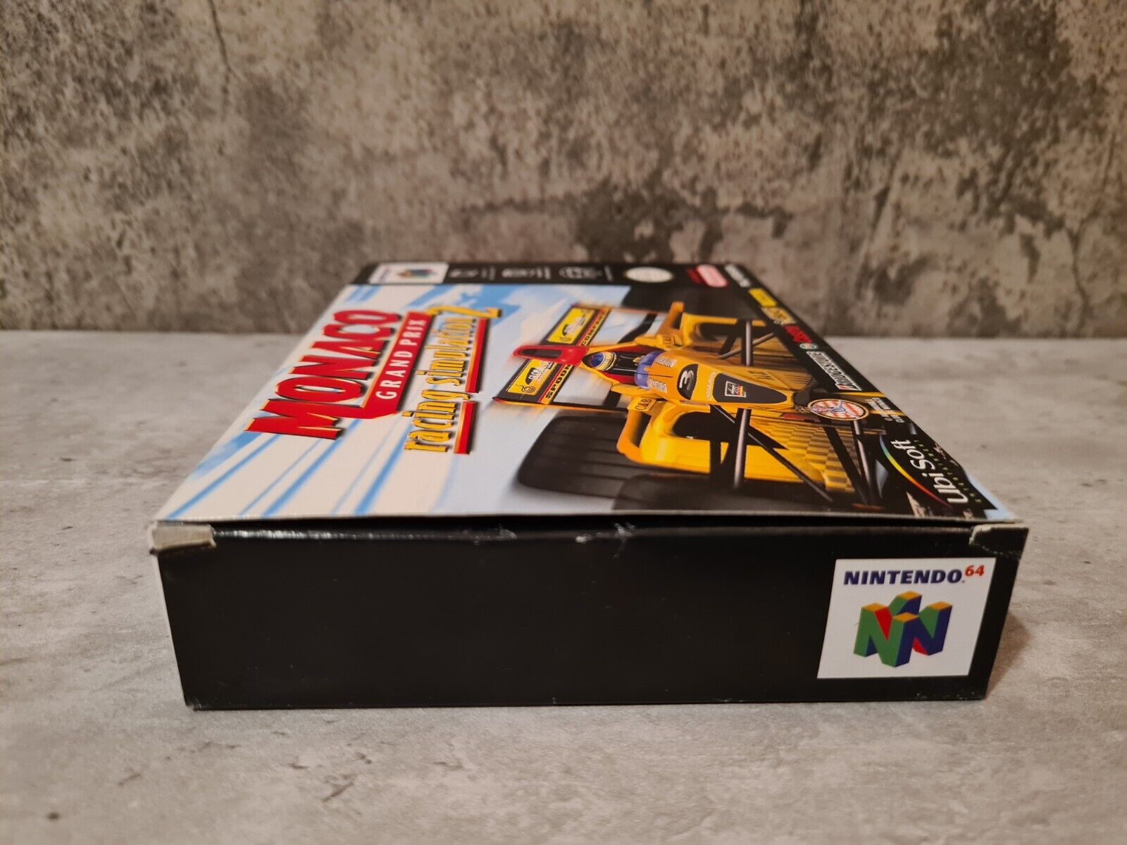 N64 Nintendo 64 Monaco Grand Prix Racing Simulation 2 mit OVP und Anleitung FAH - T-Retro-Games 