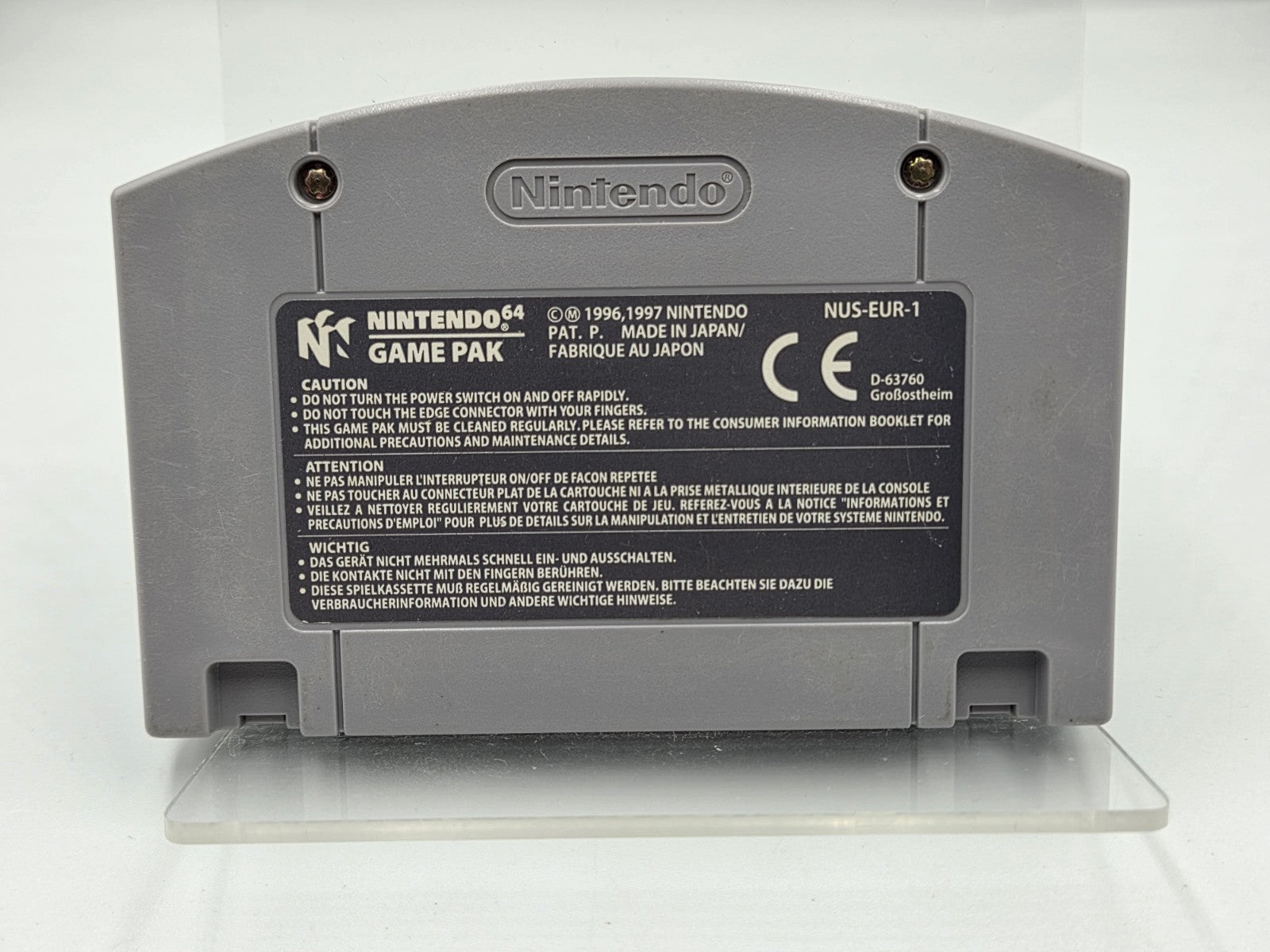 N64 Nintendo 64 Hercules The Legendary Journeys Modul EUR