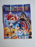 Sega Mega Drive Sonic The Hedgehog Spinball Poster Reklame Flyer Insert 