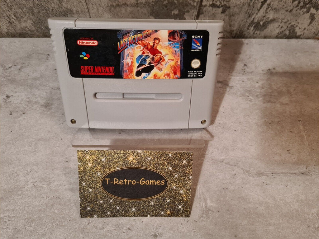 SNES Super Nintendo Last Action Hero Modul FAH - T-Retro-Games 