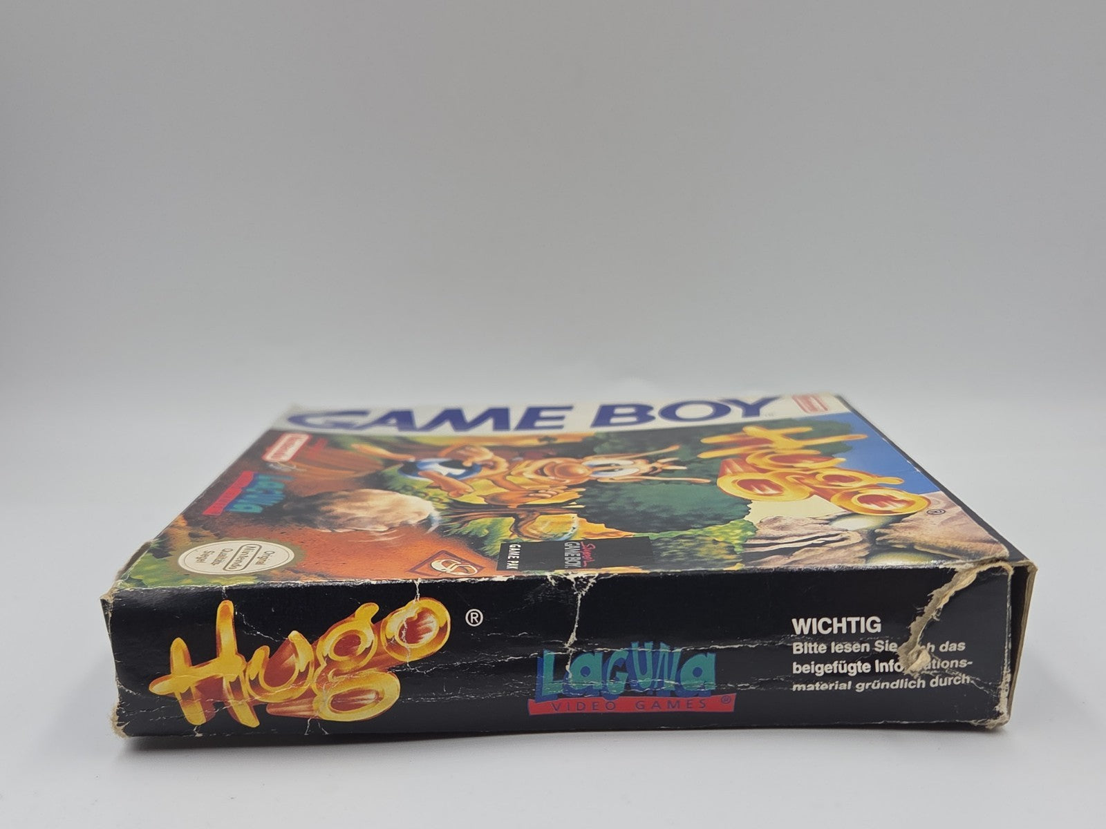 Nintendo Game Boy Classic Spiel Hugo mit OVP und Anleitung NOE