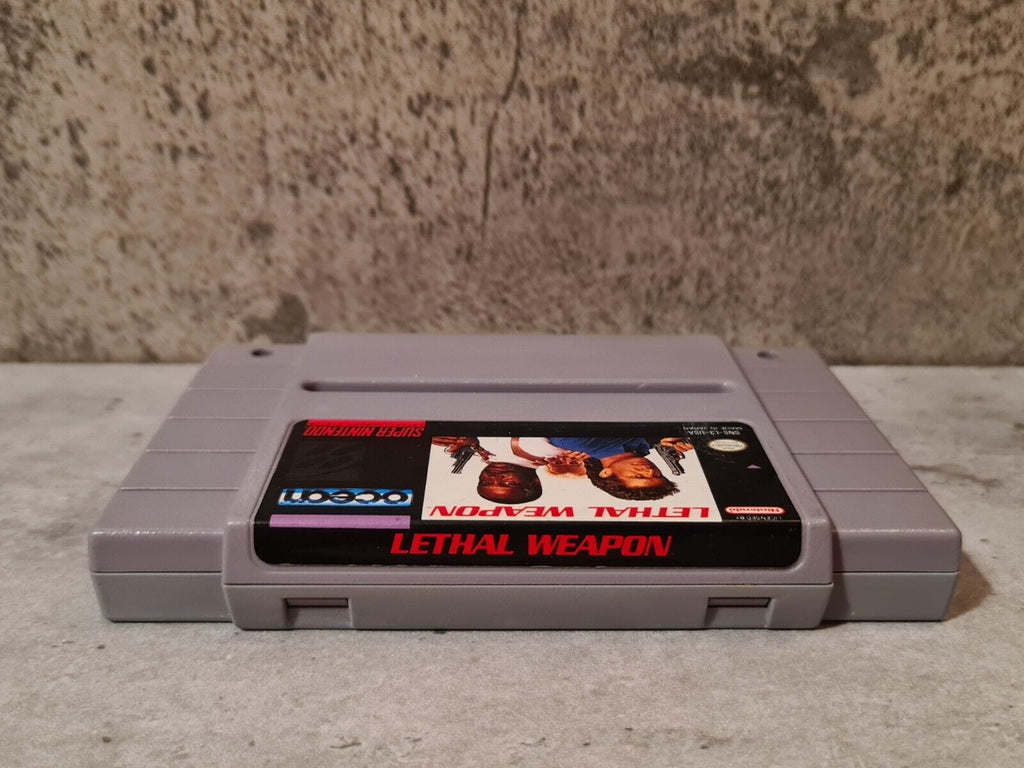 SNES Super Nintendo Lethal Weapon NTSC USA Modul - T-Retro-Games 