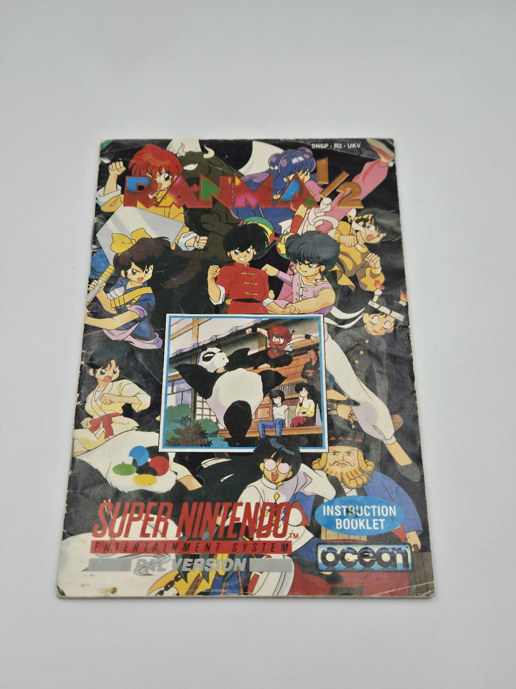 SNES Super Nintendo Spiel Ranma 1/2 mit OVP und Anleitung UKV