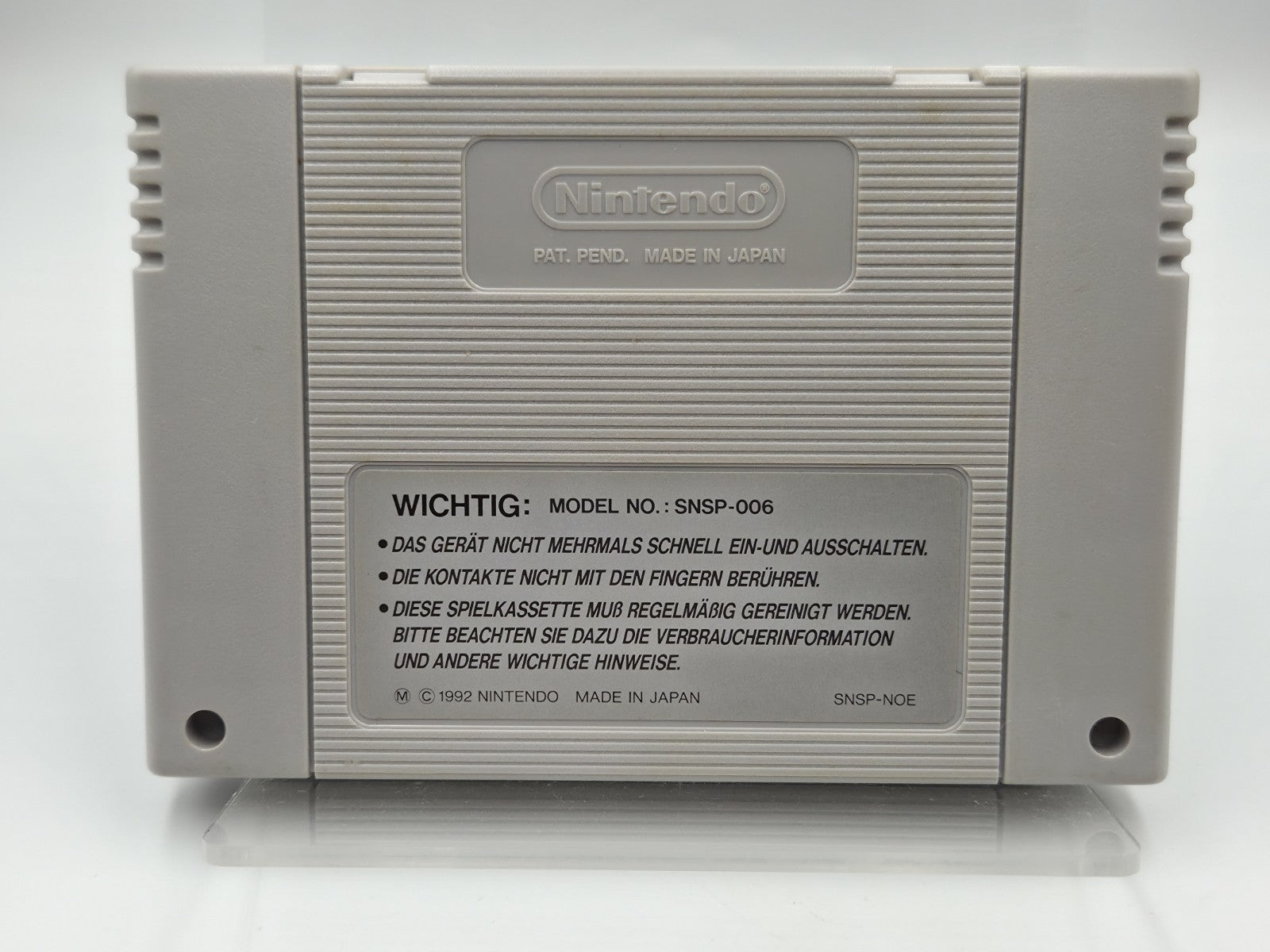 SNES Super Nintendo Mortal Kombat Modul NOE