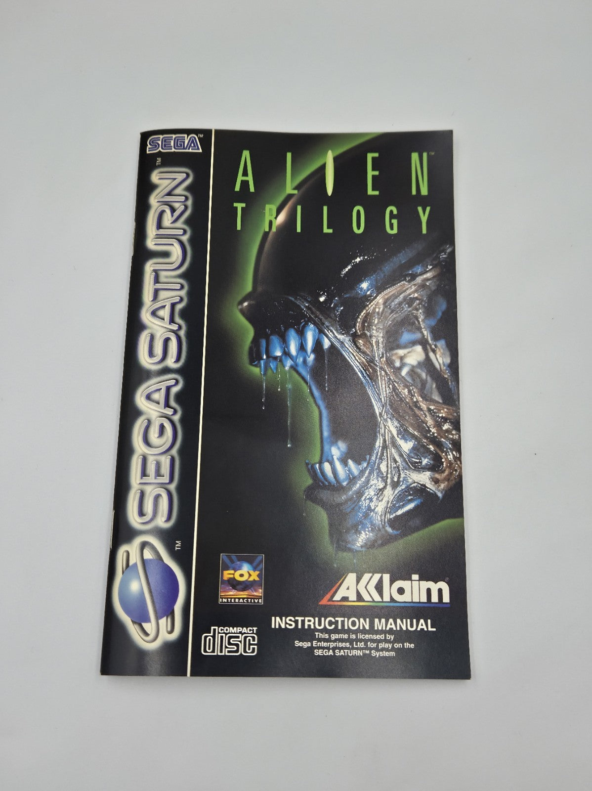 Sega Saturn Spiel Alien Trilogy mit OVP und Anleitung Multi Language 