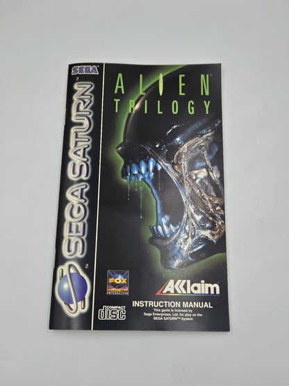 Sega Saturn Spiel Alien Trilogy mit OVP und Anleitung Multi Language 