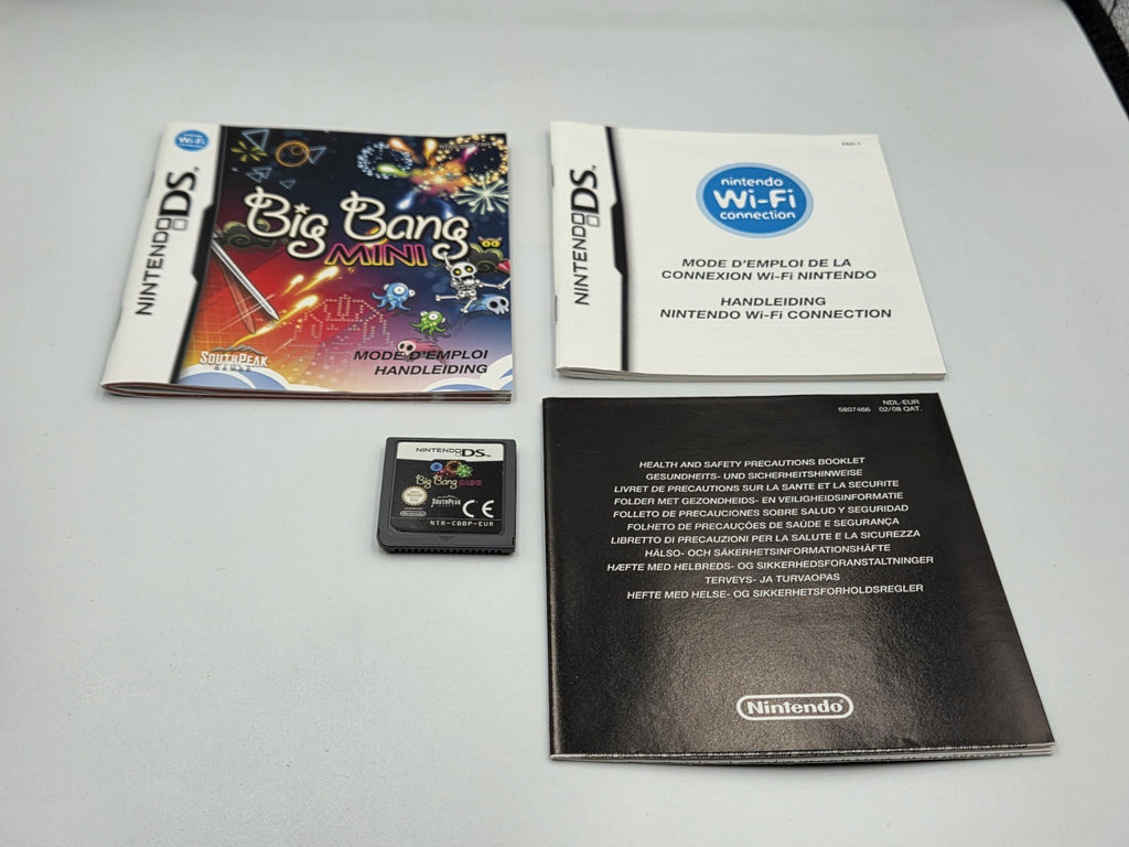 Nintendo DS Big Bang Mini mit OVP und Anleitung FAH