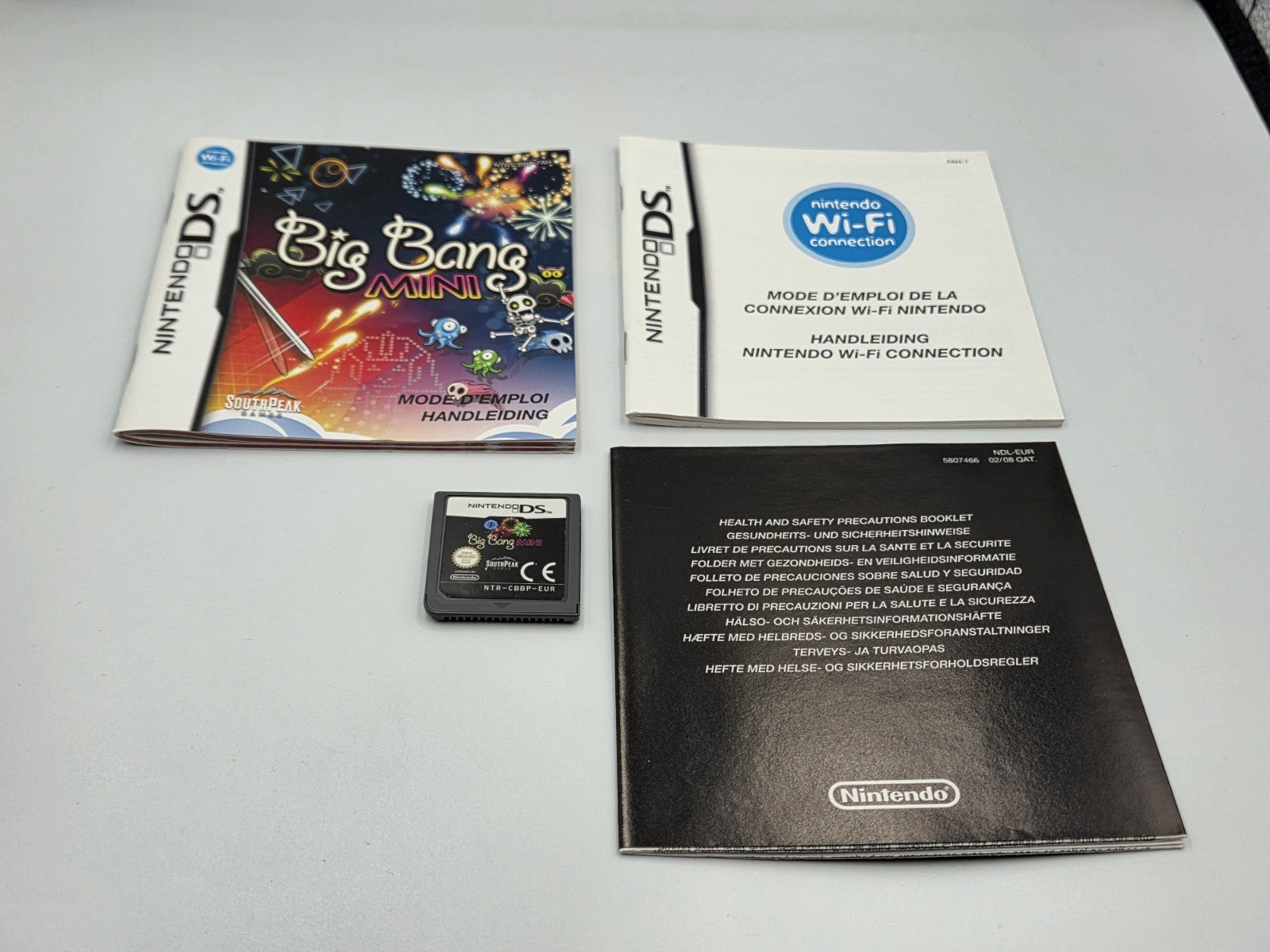 Nintendo DS Big Bang Mini mit OVP und Anleitung FAH