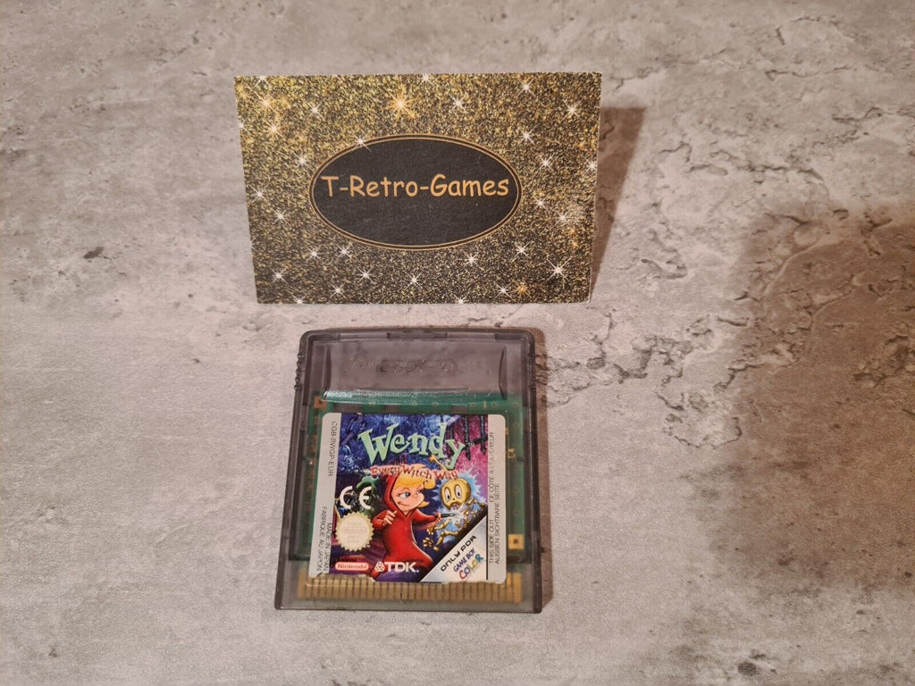 Nintendo Game Boy Color Wendy Every Witch Way EUR Modul - T-Retro-Games 