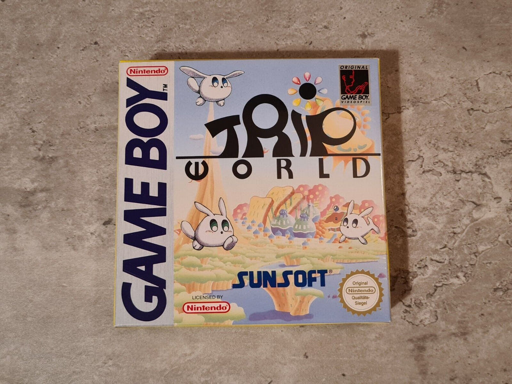 Nintendo Game Boy Classic Spiel Trip World mit OVP und Anleitung NOE - T-Retro-Games 