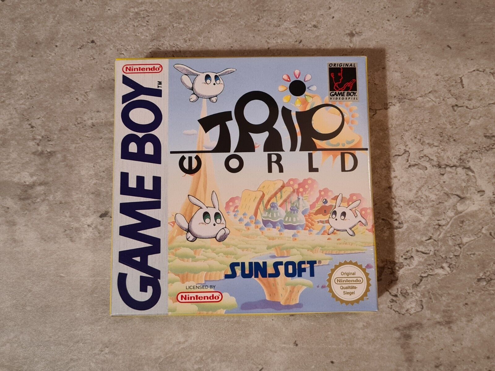 Nintendo Game Boy Classic Spiel Trip World mit OVP und Anleitung NOE - T-Retro-Games 