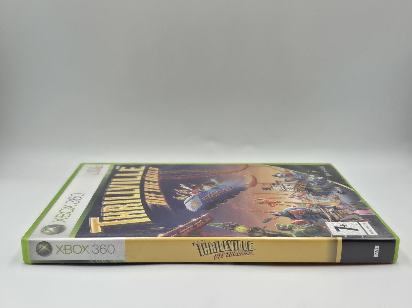 XBOX360 Spiel Thrillville Off The Rails mit OVP und Anleitung Englisch